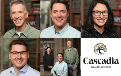 Team Headshots for Cascadia Wealth Advisors